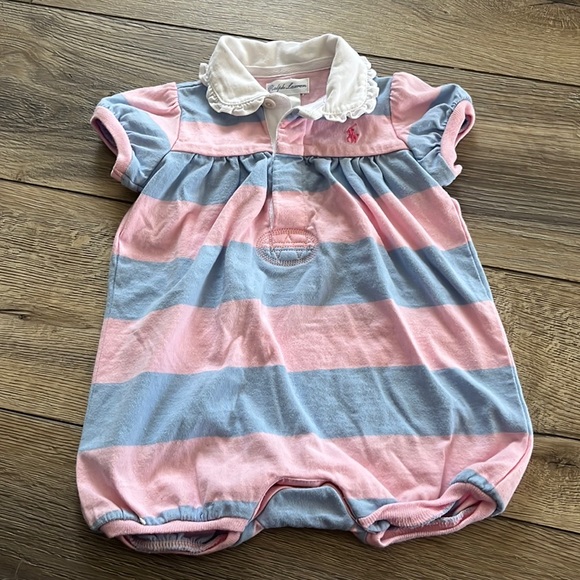 Polo Bubble Romper - Picture 1 of 2